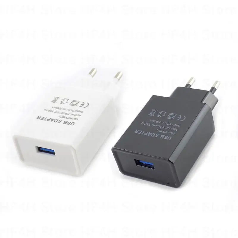 ALIMENTATORE USB EU Plug AC 5V 1A 2A 3A