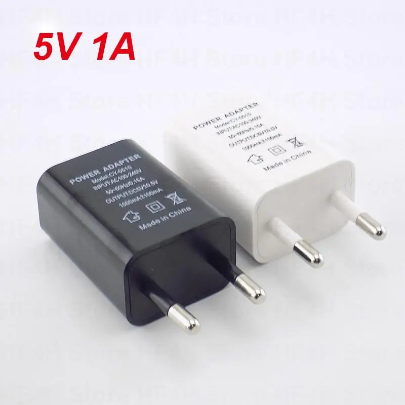 ALIMENTATORE USB EU Plug AC 5V 1A 2A 3A